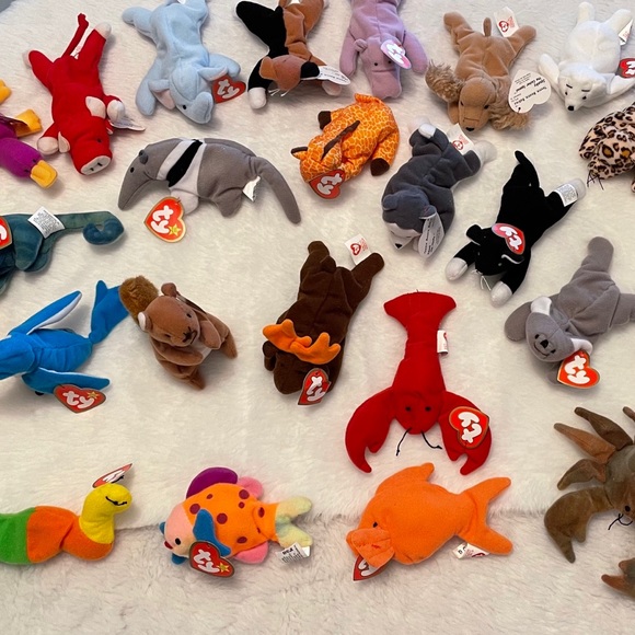 27 Teenie Beanie Babies - Picture 5 of 13